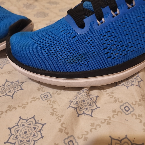 SOLD!!!!Nike Flex 2016 RN Mens Size 7.5 Blue Athletic Running Shoes Sneakers - Picture 3 of 11
